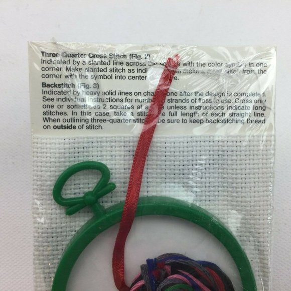 The New Berlin Co. Merry Christmas Ornament Kit Santa Mice Counted Cross Stitch - Picture 9 of 11